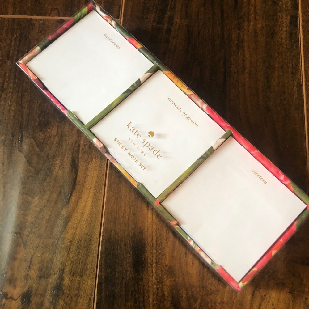 5 for 25 Kate Spade post-it note set